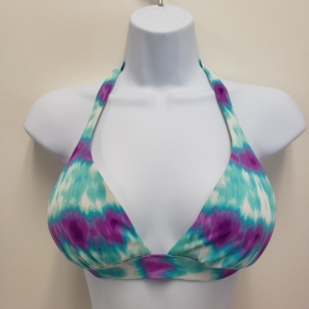 Victoria's Secret Swim Bikini Top Tie Dye Size Small - Picture 2 of 7
